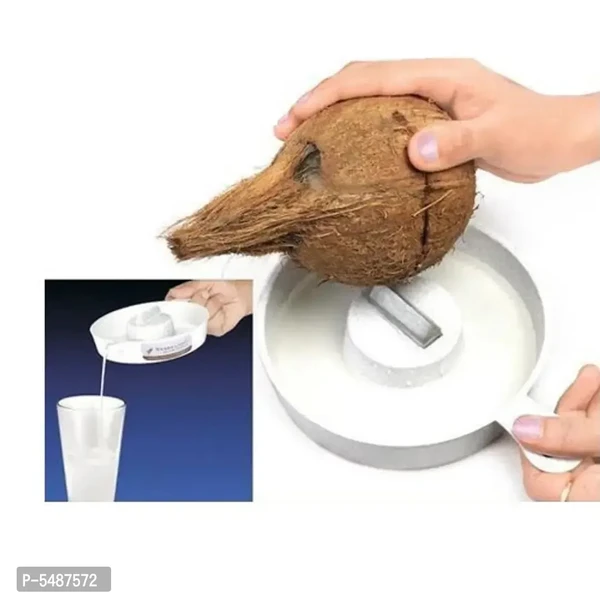 Coconut Breaker with Water Collect Plate | Coconut Cutter