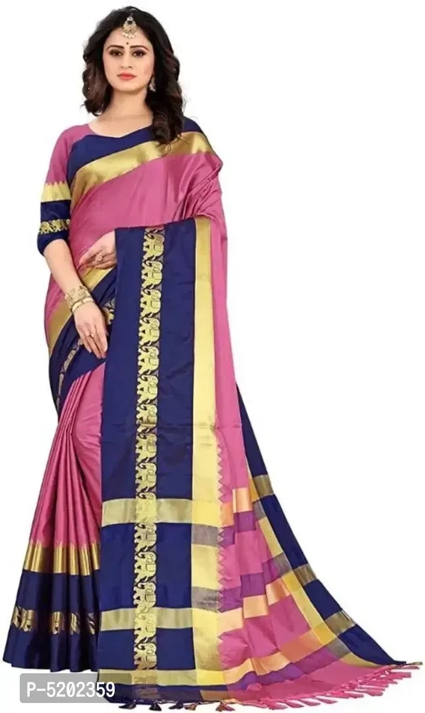 Hathi Fabulous Cotton Silk Saree