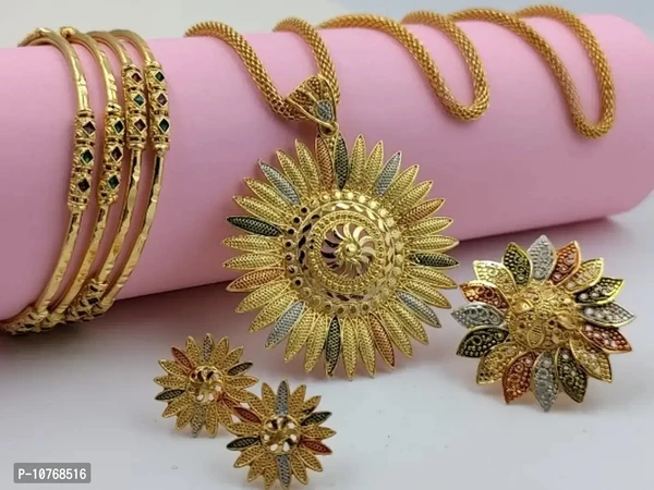 Elegant Brass Jewellery Sets for Women - 2.4