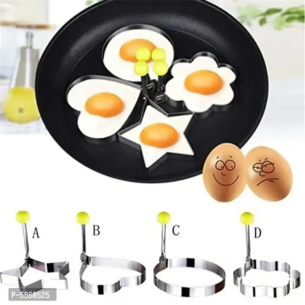 4 Pcs Egg Mould