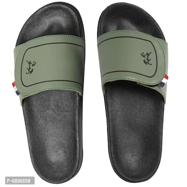 Stylish Trendy Rexine Flip Fliops Slippers - UK6