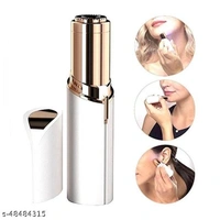 Combo Of 2 1) Eyebrow Trimmer | Battery Operated Eyebrow Shaper Pen 2) Womens Painless Flawless Facial Hair Remover Upper Lip & Chin Trimmer Portable Battery Operated - Main Combo