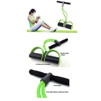 Pull Waist Reducer Body Shaper Quality Pull String - Body Building Training, Rubber Pull Rope Exerciser, Toning Tube Tummy Trimmer (RANDOM COLOR) C-0621