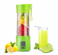 USB Juice Maker Machine | Portable Electric Juice Blender | 6 Blades Rechargeable Fruit & Vegetable Juice Maker | (Multicolour,Pack of 1)