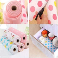 Kitchen Drawer Matt Printed Antibacterial Cabinet Plastic Foam Household Wardrobe Moisture Drawer Pad Waterproof Non-Slip Paper Kitchen Cupboard Liners Roll Mat, Place Mat for Kitchen Cupboard Liners, Table Drawer Mat, Drawer, Refrigerator 30x300 cm (Multi) - Set of 1