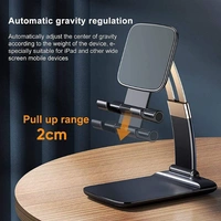 Adjustable and Foldable Desktop Mobile Stand | Compatible with All Mobile Phone and Tablets for Desk Bed Table Office Video Recording Take Pictures C-A120402