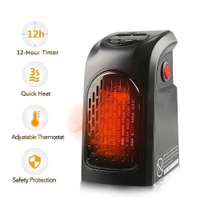 Handy Heater | Plug-in Personal Heater Portable | Compact Design | Quick and Easy Heat | Digital Display | Great for Travel | On/Off with Timer | for Home/Office/Camper.(Random Color) - 350 Watts
