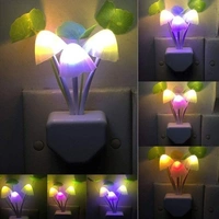 Combo Of 2 Products 1) Rechargeable LED Touch On/Off Switch Desk Lamp For Studying Reading Table Lamp USB Charging With Cable Touch 3 Adjustable Brightness Levels Desk Light For Study 2) Sensor Led Night Light, Color Changing Plug-In LED Mushroom Dream Bed Lamp (Random Colour) - Only Mushroom Light