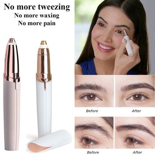 Combo Of 2 1 Eyebrow Trimmer Battery Operated Eyebrow Shaper