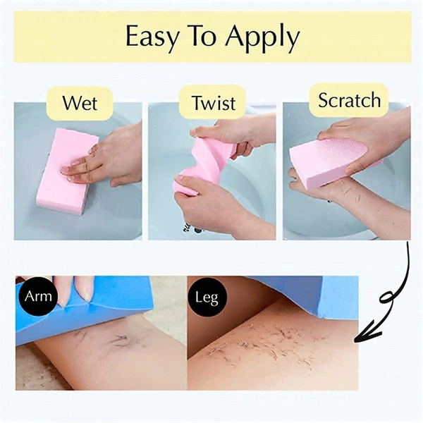 Pack Of 2 Ultra Soft Exfoliating Sponge | Asian Bath Sponge For Shower | Japanese Spa Cellulite Massager | Dead Skin Remover Sponge For Body | Face Scrubber for Women and Men PACK OF 2 (Random Colour)
