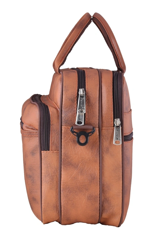 Comforstic Attractive Men & Women Stylish Messenger Bag (Brown) - Brown
