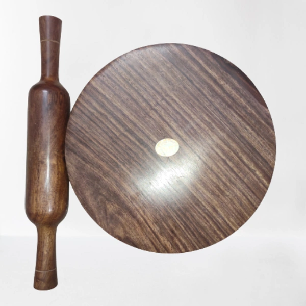 Shisham Belan Chakla Set 9 inches 1st Quality Original Shisham 1.3 Kg - 9 inches