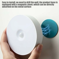 Motion Sensor Light, USB Charging LED Nightlight, Wireless Sensor Wall Light for Hallway, Wardrobe, Basement, Cupboard, Garage Bedroom, Toilet, Car, Outdoor Camping Light
