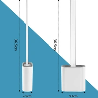 Silicone Toilet Brush with Holder Stand , Brush for Bathroom Cleaning, with holder stand, Cleaning Silicone Brush, Silicon Flex Toilet Cleaning Brush, Quick Drying Flexible Bristles Brush(Multi Color)