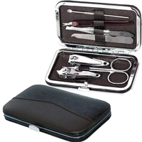 7 in 1 Manicure set Professional Stainless Steel Nail Clipper Kit Finger Plier Nails art Pedicure Toe Nail Tools Set-Specially Design for Kids
