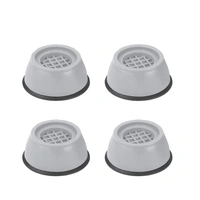 4Pcs Anti Vibration Pads for Washing Machine and Dryer, Shock and Noise Cancelling Washing Machine Support, Prevent Moving Shaking Walking, Universal Size