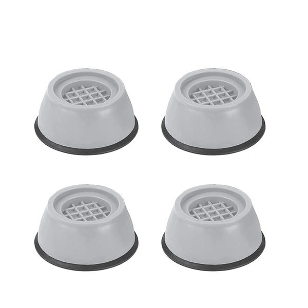 4Pcs Anti Vibration Pads for Washing Machine and Dryer, Shock and Noise Cancelling Washing Machine Support, Prevent Moving Shaking Walking, Universal Size
