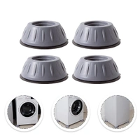 4Pcs Anti Vibration Pads for Washing Machine and Dryer, Shock and Noise Cancelling Washing Machine Support, Prevent Moving Shaking Walking, Universal Size