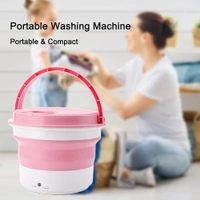 Portable Washing Machine Mini Folding Cloth Washing Machine,Small Foldable Bucket Washer Lightweight Convenient Washer for Washing Baby Clothes, Camping, Travelling.