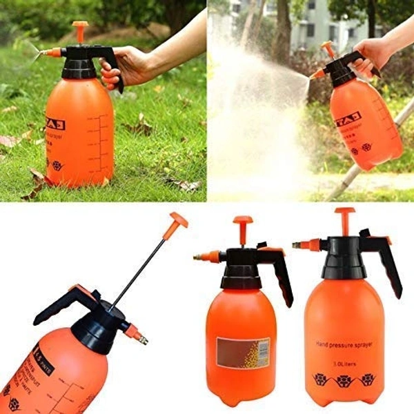 Garden Pump Pressure Sprayer Lawn Sprinkler Water Mister Spray Bottle for Sanitization, Herbicides, Pesticides, Fertilizers, Plants Flowers 2 Liter Capacity Manual Spray Bottle Prime (Multicolour) ( C-0603 )