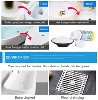 110g Drain Unblocker Limescale Remover Drain Cleaner Toilet Cleaner Home Care Bathroom Cleaner Drain Openers Kitchen Cleaner