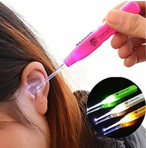 Ear Cleaning Tool LED Flashlight Ear Wax Remover Electric Ear Cleaner