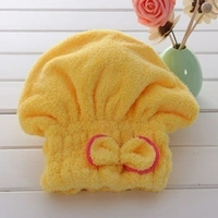 Super Popular Dry Hair Cap Magic Soft Bow Microfiber Bath Hair Dry Hat Cap Quick Drying