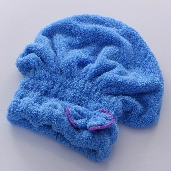 Super Popular Dry Hair Cap Magic Soft Bow Microfiber Bath Hair Dry Hat Cap Quick Drying
