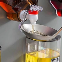 Multi-Purpose Wall Mounted Oil Dispenser Tank, Transparent Liquid Seasoning Food Dispenser for Kitchen Cooking ( C-0600 )