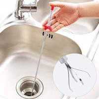 Metal Wire Brush Sink Cleaning Hook Sewer Dredging Device