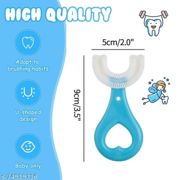 Toothbrush Manual Whitening - Silicone Brush Head for Kids -A2000A