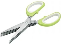 Multi-functional Multicolor 5 Layers Vegetable Scissors  (Random Color) -A2A
