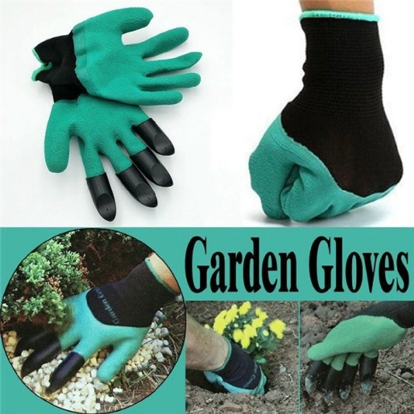 Gardening Reusable Rubber Hand Gloves for Garden,Washing,Cleaning -Pack of 1 -A1003A