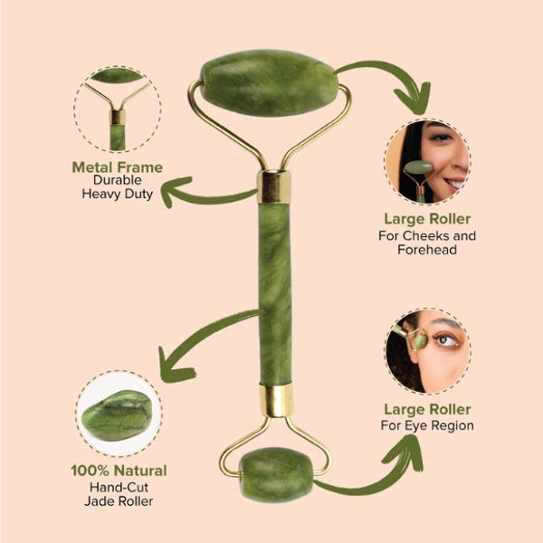 Jade Roller - Face Roller Massage Tool