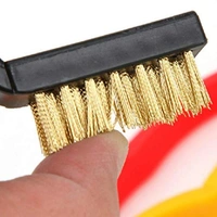 3pcs Mini Wire Brush Set (Stainless Steel/Nylon/Brass Brush) C-A120401