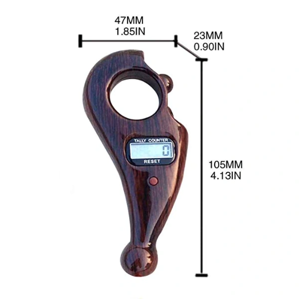 Multipurpose Manual Hand Finger Digital Counting Machine Rotating Tally Number Mini Counter