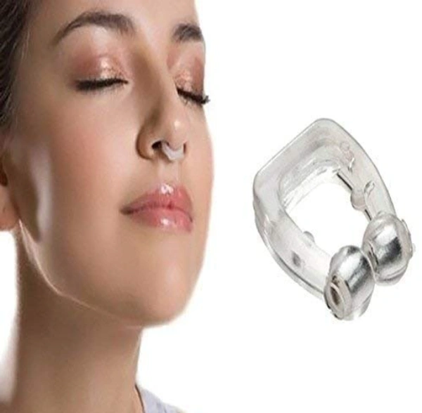 Silicone Magnetic Anti Snore Nose Clip Guard
