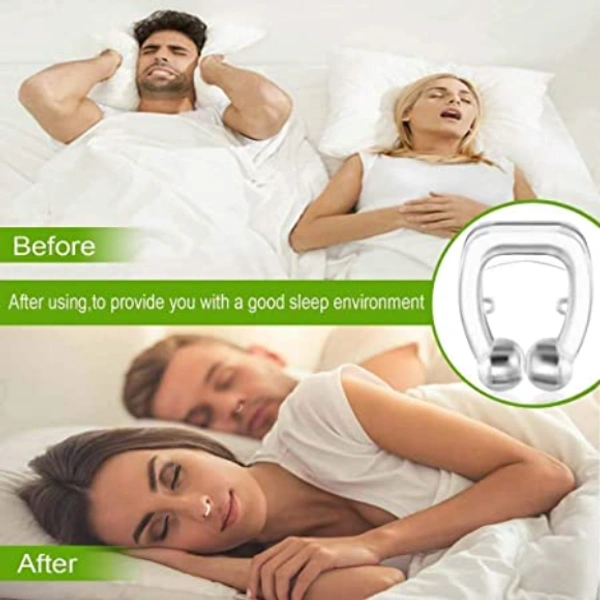 Silicone Magnetic Anti Snore Nose Clip Guard