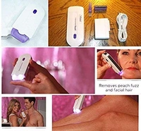 Rechargeable Pain Free Hair Remover Trimmer Shaver With Touch Sense For Women