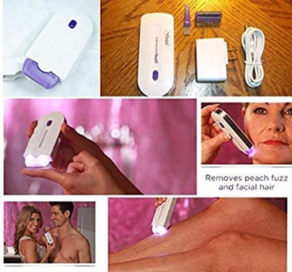Rechargeable Pain Free Hair Remover Trimmer Shaver With Touch Sense For Women
