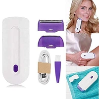 Rechargeable Pain Free Hair Remover Trimmer Shaver With Touch Sense For Women