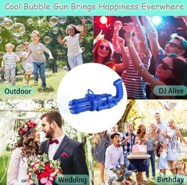 Bubble Gun Toy for Boys and Girls