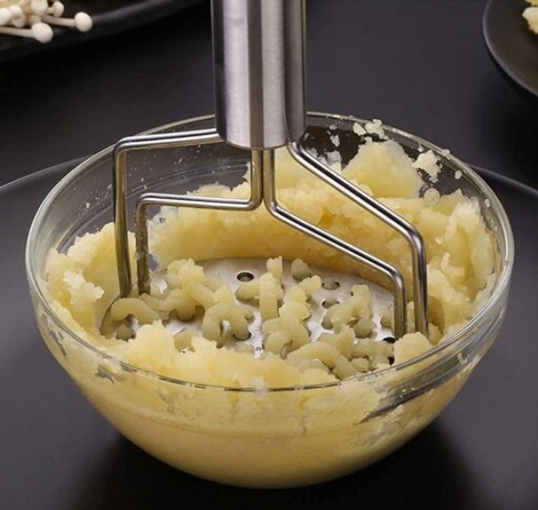 2-Layer Stainless Steel Multipurpose Potato Masher