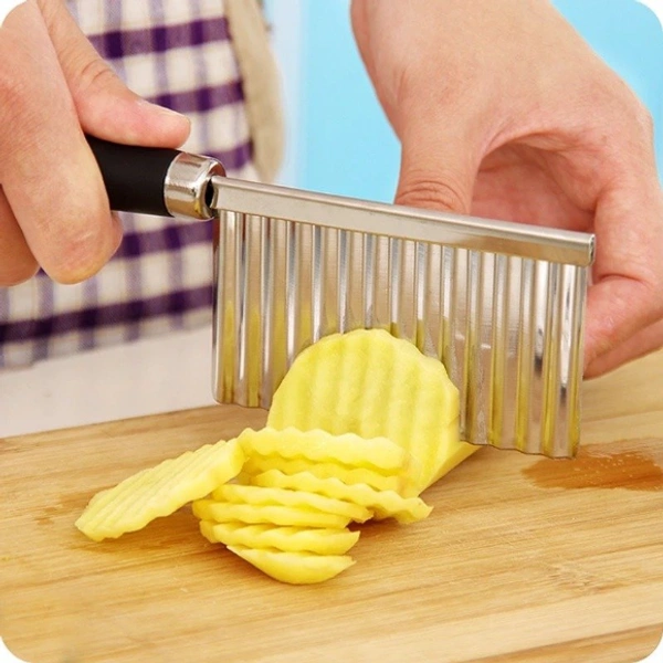 Zig Zag Wavy Knife