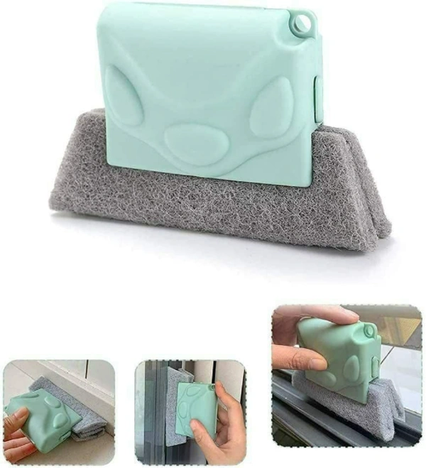 Window Cleaner Tool and Multipurpose Brush (Reusable & Washable)