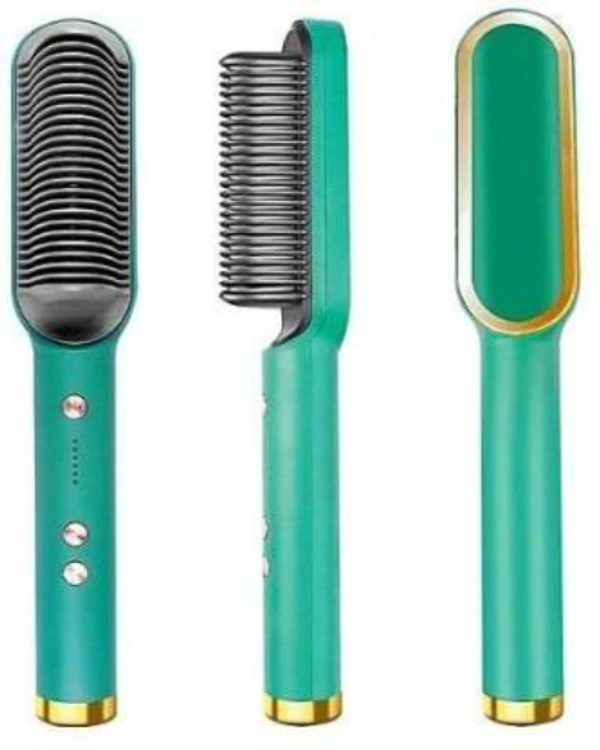 Studio Hair Straightening Comb, Hair Styler with Fast Heating Ionic Technology