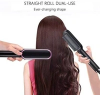 Studio Hair Straightening Comb, Hair Styler with Fast Heating Ionic Technology