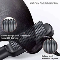 Studio Hair Straightening Comb, Hair Styler with Fast Heating Ionic Technology