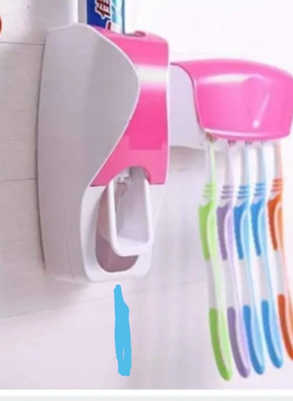 Automatic Toothpaste Dispenser With Detachable Toothbrush Holder