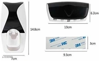 Automatic Toothpaste Dispenser With Detachable Toothbrush Holder